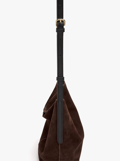 Leather Bucket Bag With Inner Pouch S