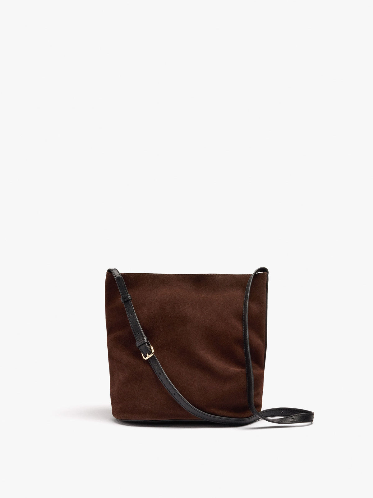 Leather Bucket Bag With Inner Pouch M