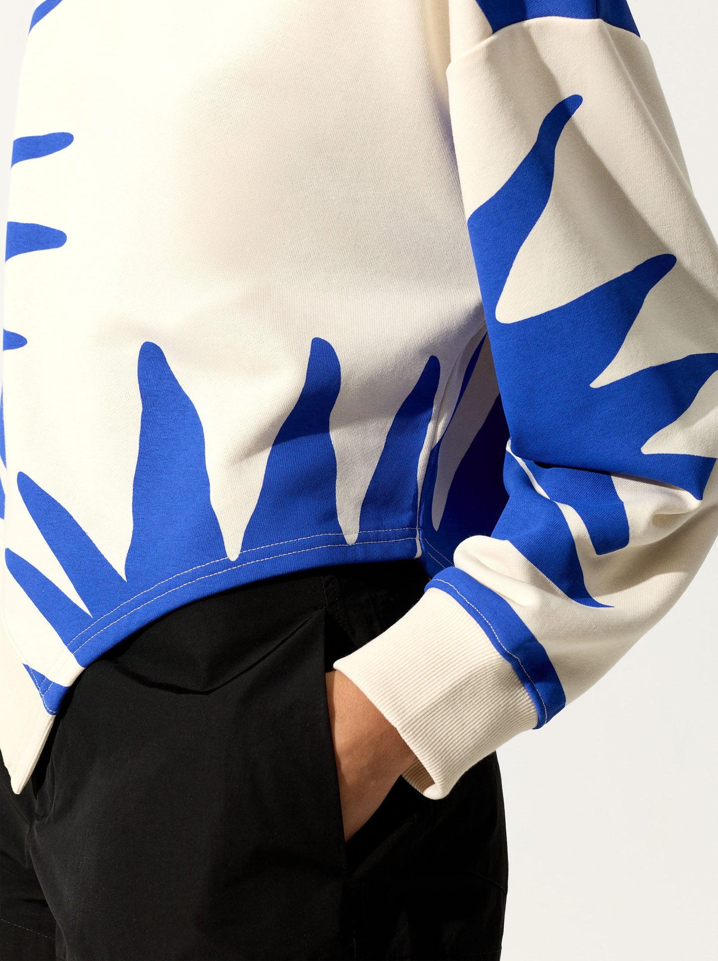 Printed Sweatshirt With Cotton
