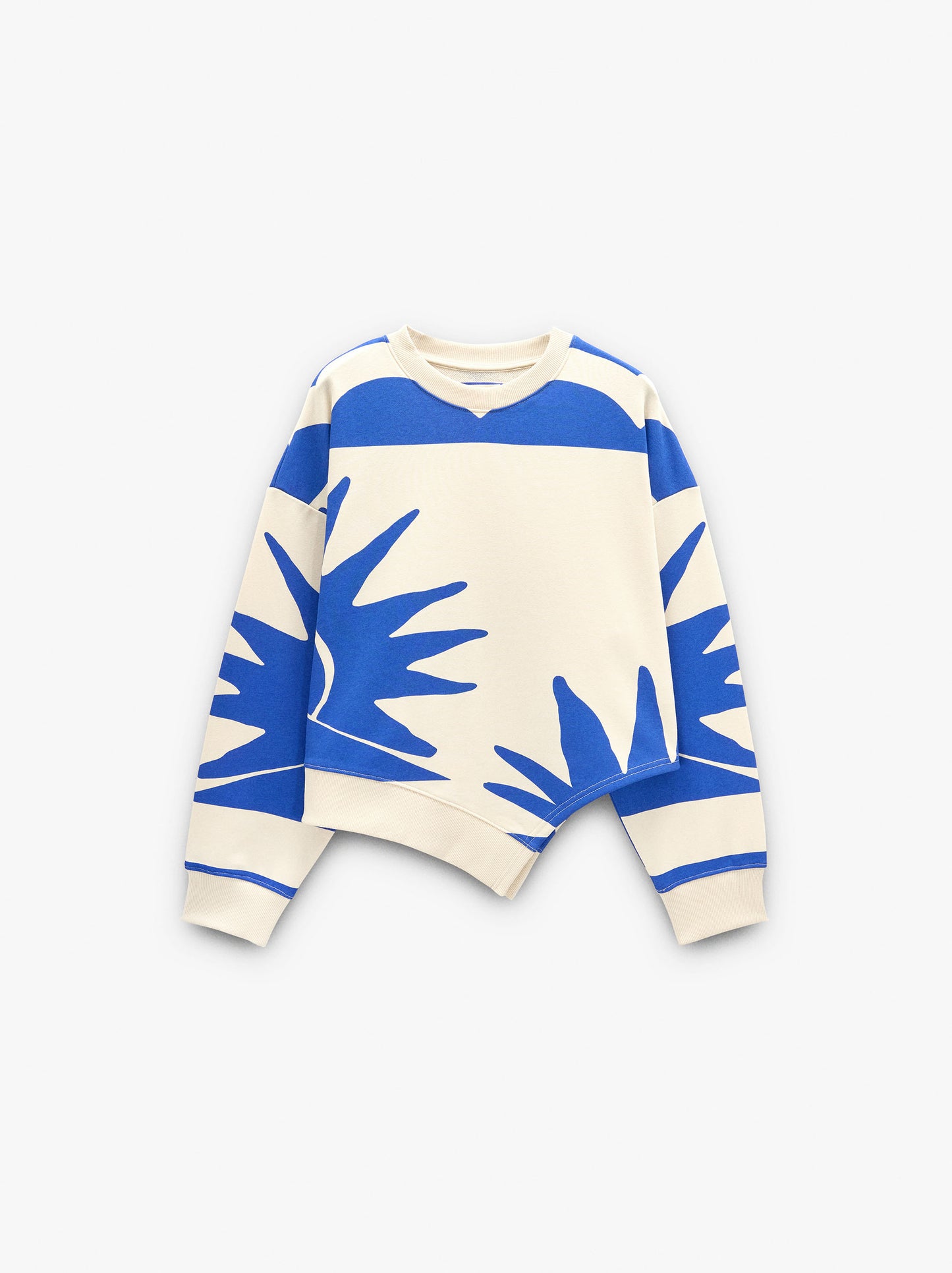 Printed Sweatshirt With Cotton