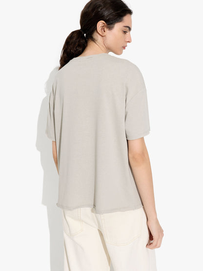Cotton T-Shirt With Floral Printed