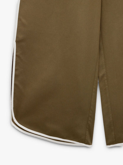 Trousers With Contrast Edges 100% Lyocell