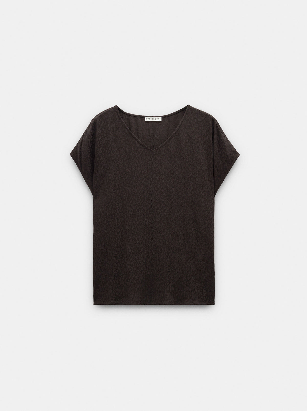 Fluid Jacquard Blouse
