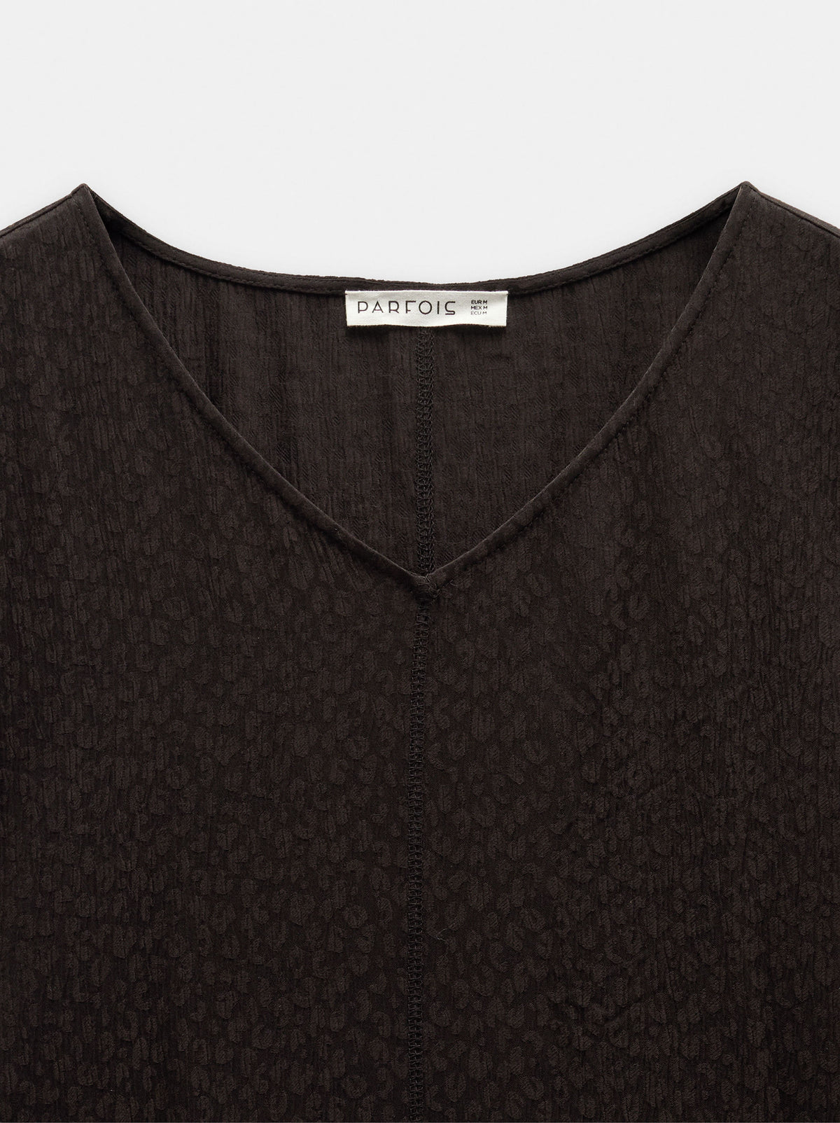 Fluid Jacquard Blouse