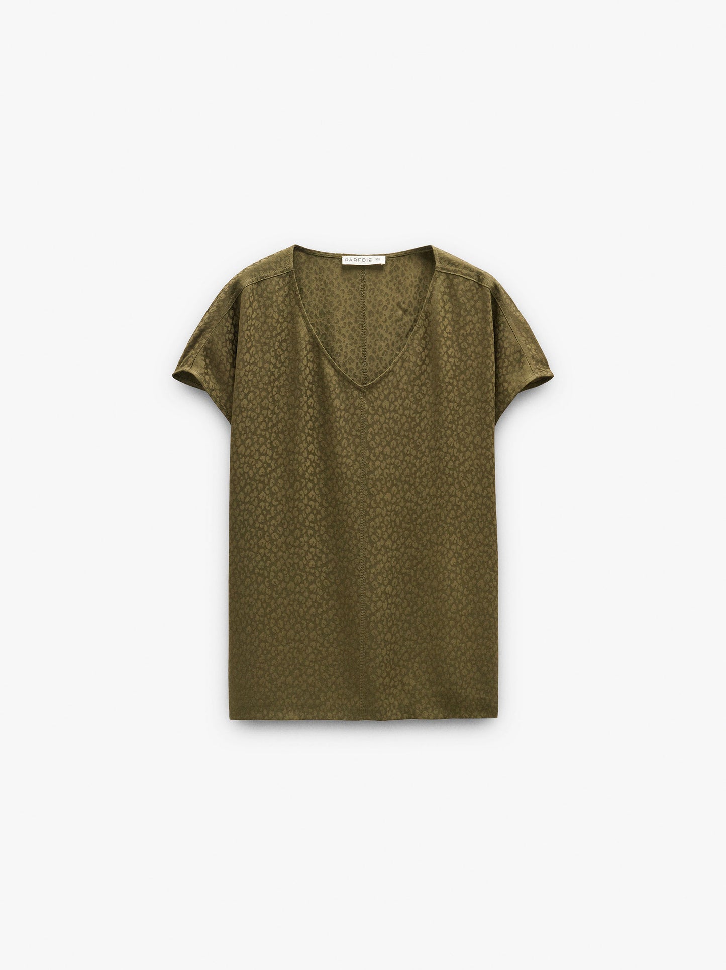 Fluid Jacquard Blouse