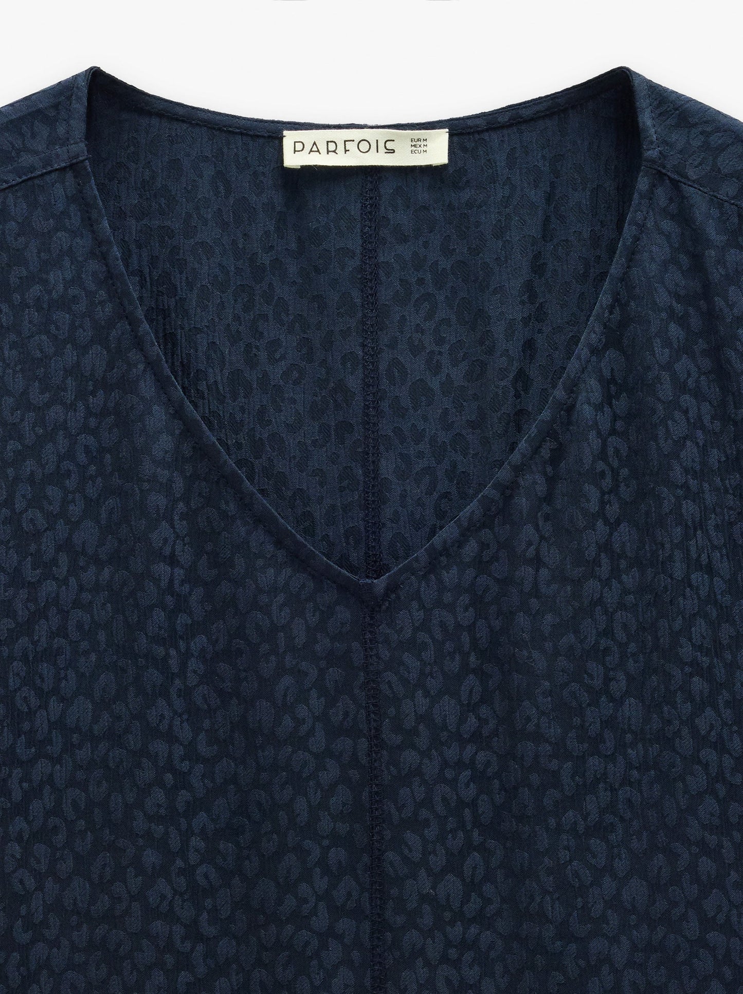 Fluid Jacquard Blouse