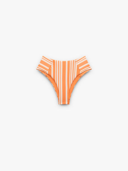 Long Bikini Briefs With Stripes