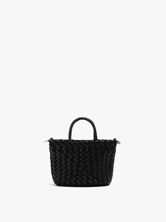 Tote Bag With Braided Detail And Removable Pouch