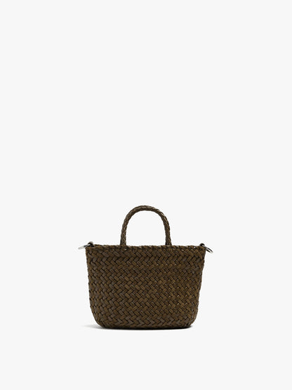 Tote Bag With Braided Detail And Removable Pouch