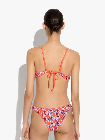 Printed Bikini Top