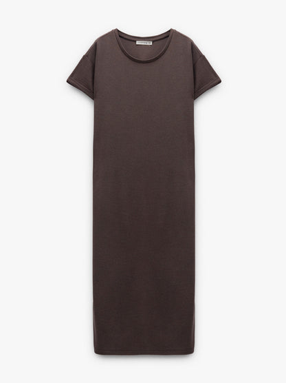 Plain T-Shirt Dress