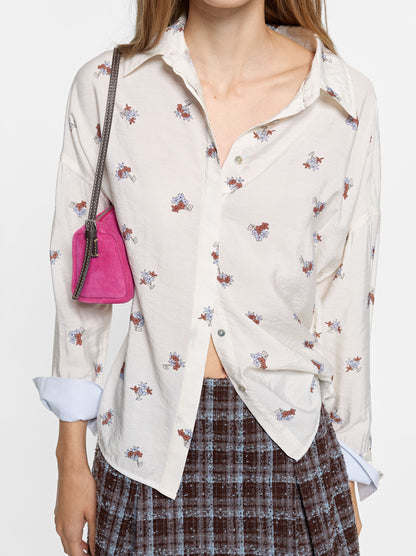 Printed Floral Shirt