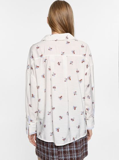 Printed Floral Shirt