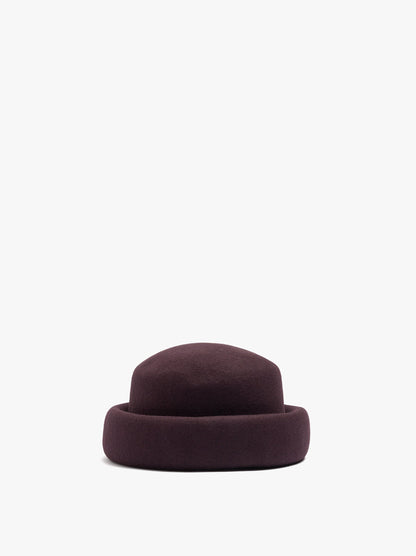Wool Pillbox Hat