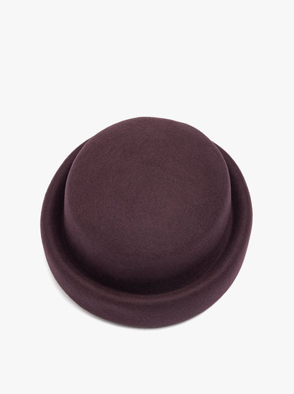 Wool Pillbox Hat