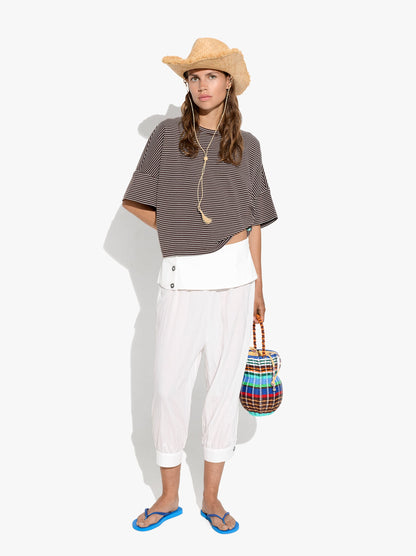 Cotton T-Shirt With Stripes
