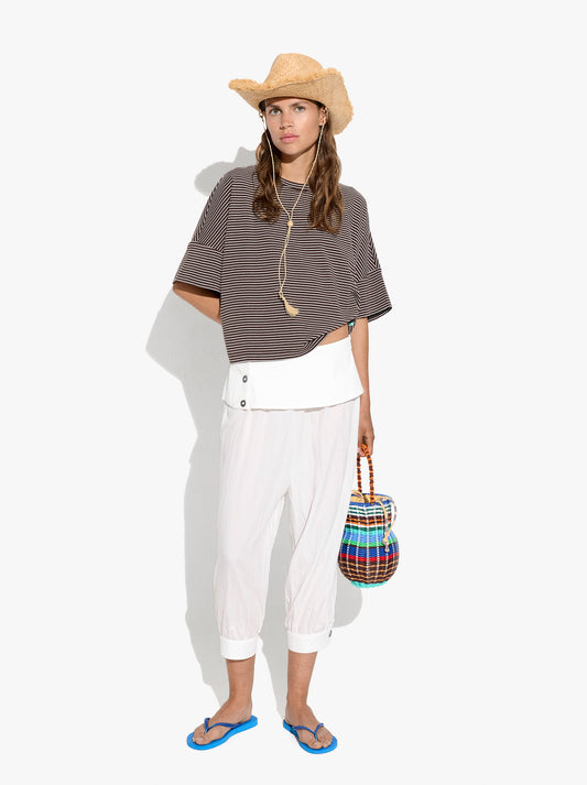 Cotton T-Shirt With Stripes