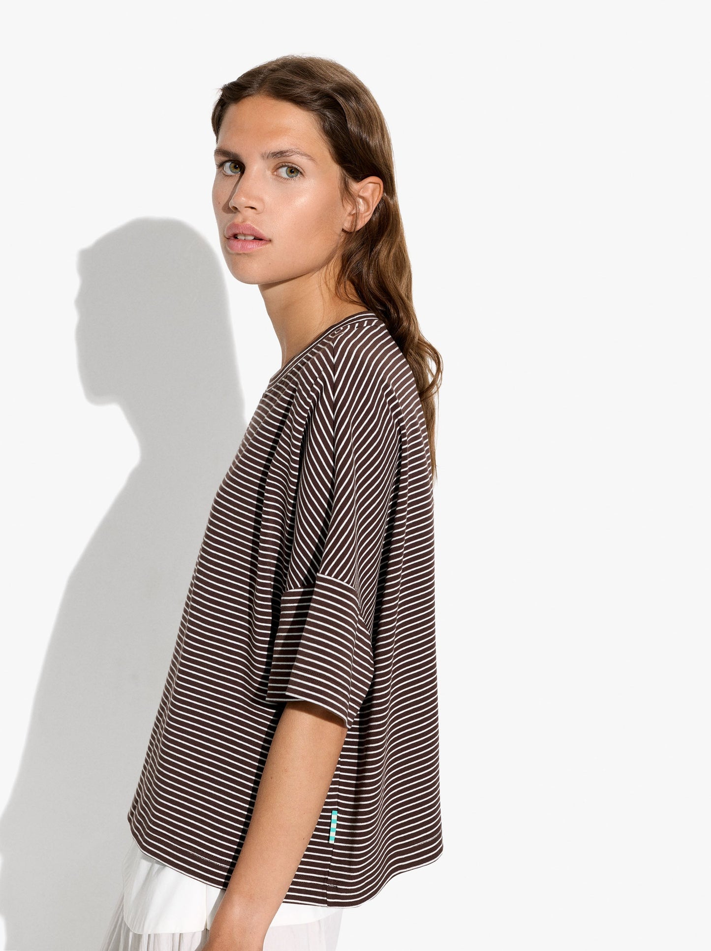 Cotton T-Shirt With Stripes