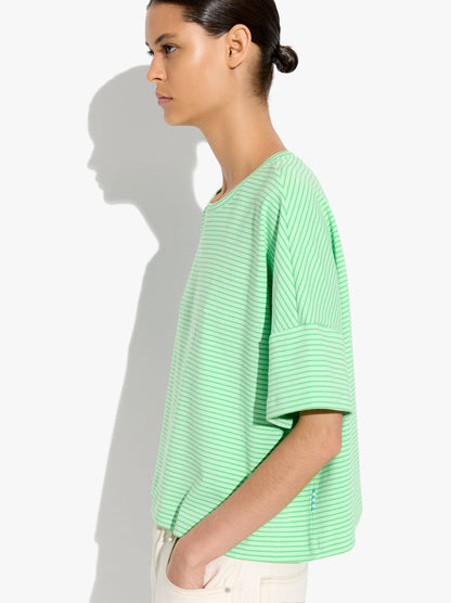 Cotton T-Shirt With Stripes