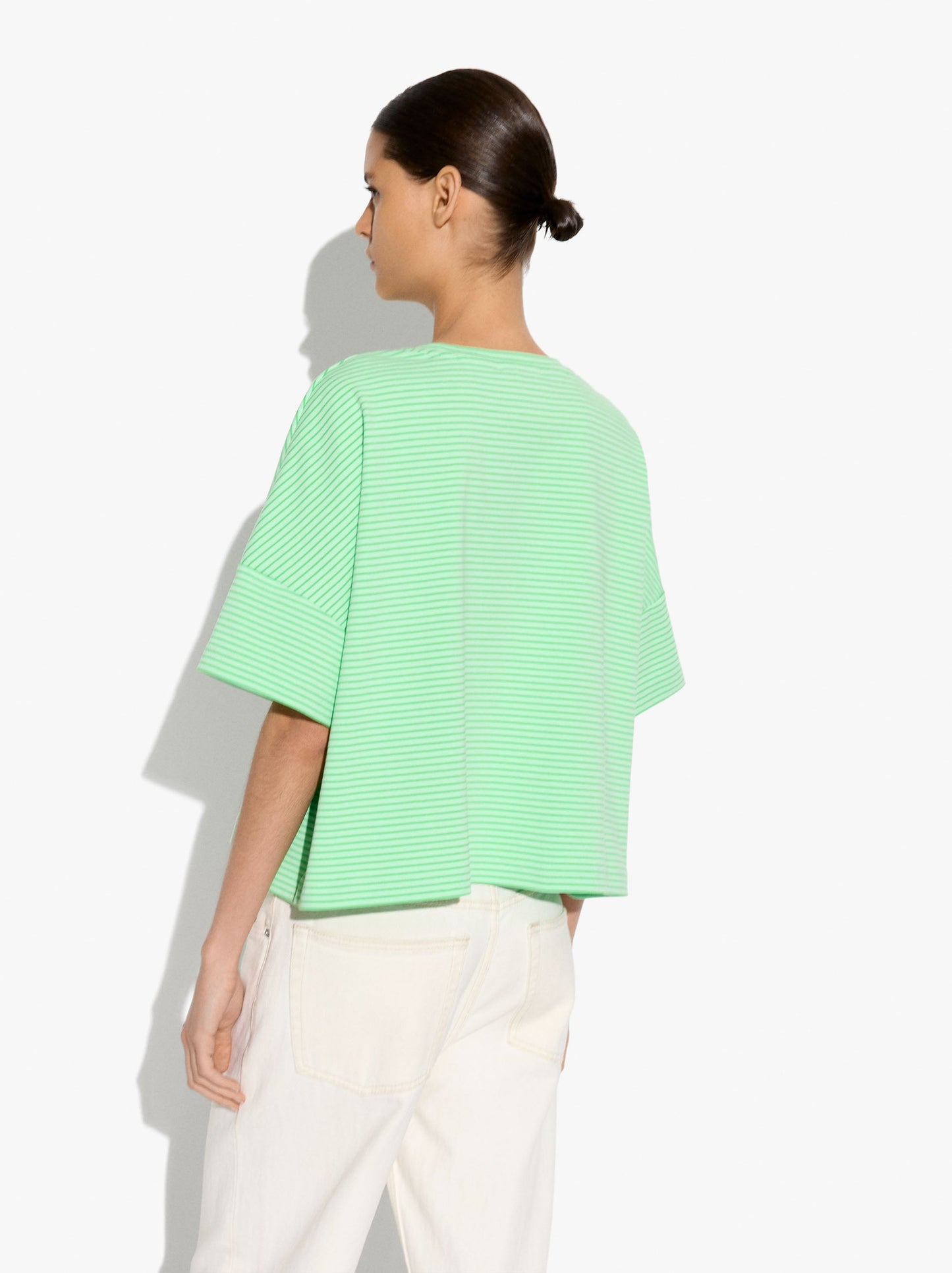 Cotton T-Shirt With Stripes