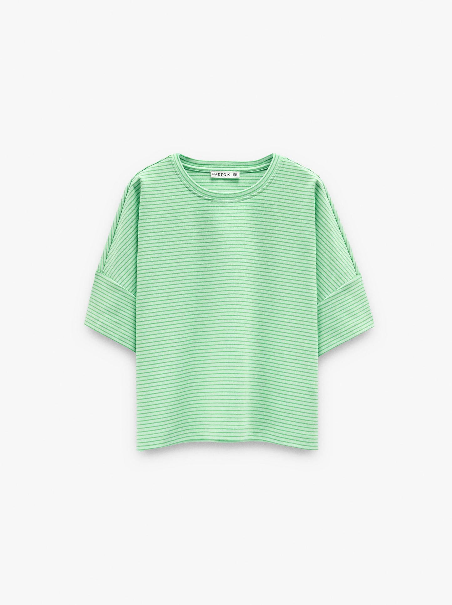 Cotton T-Shirt With Stripes