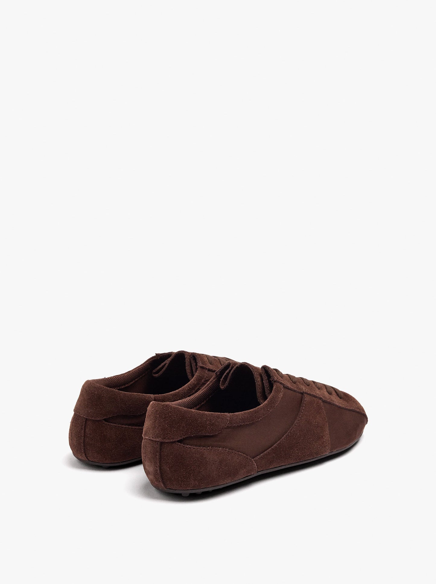 Retro Minimalist Sneaker With Leather