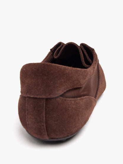 Retro Minimalist Sneaker With Leather