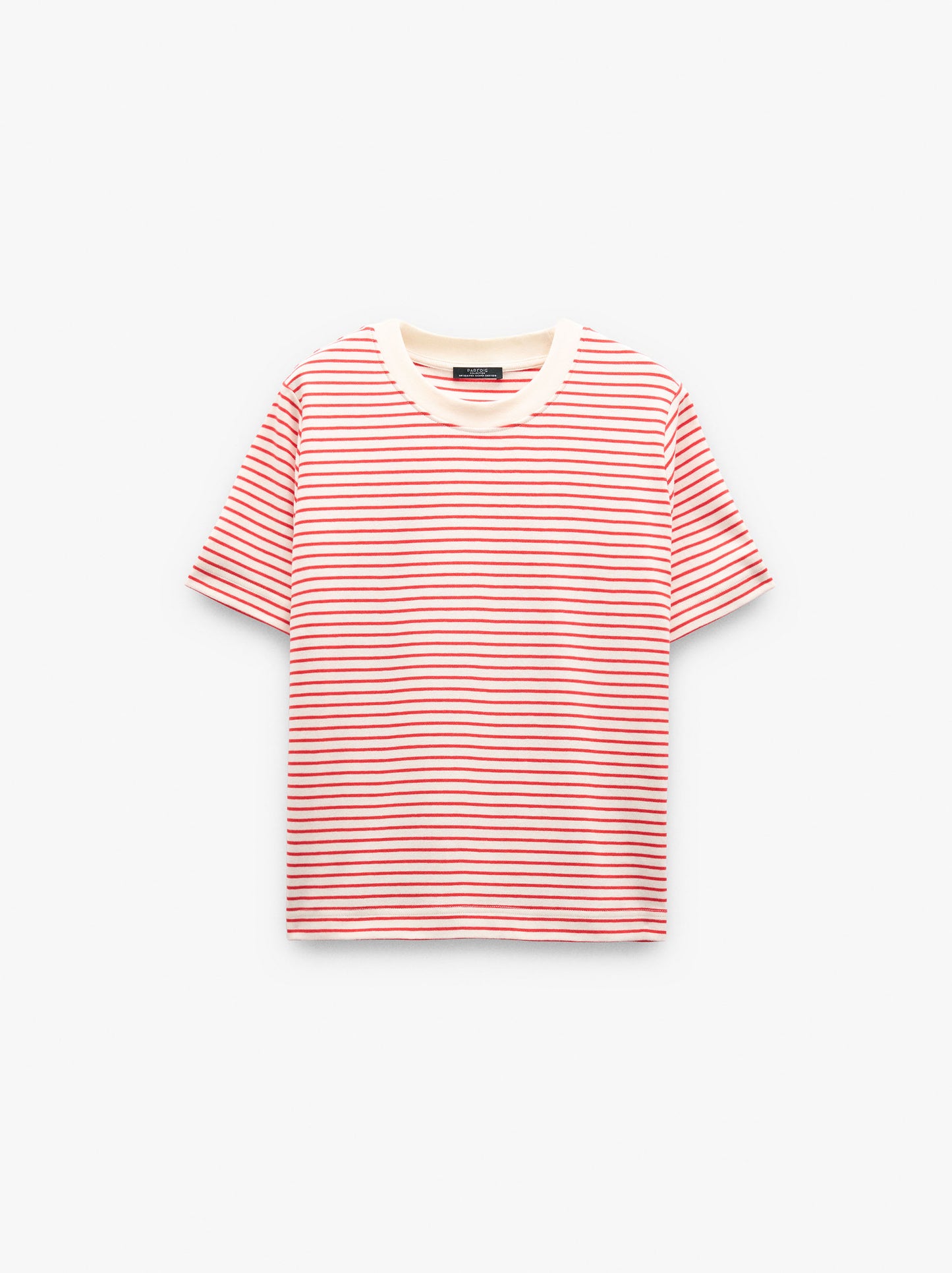 Cotton T-Shirt With Stripes