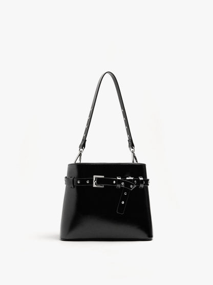 Bucket Bag With Belt Detail
