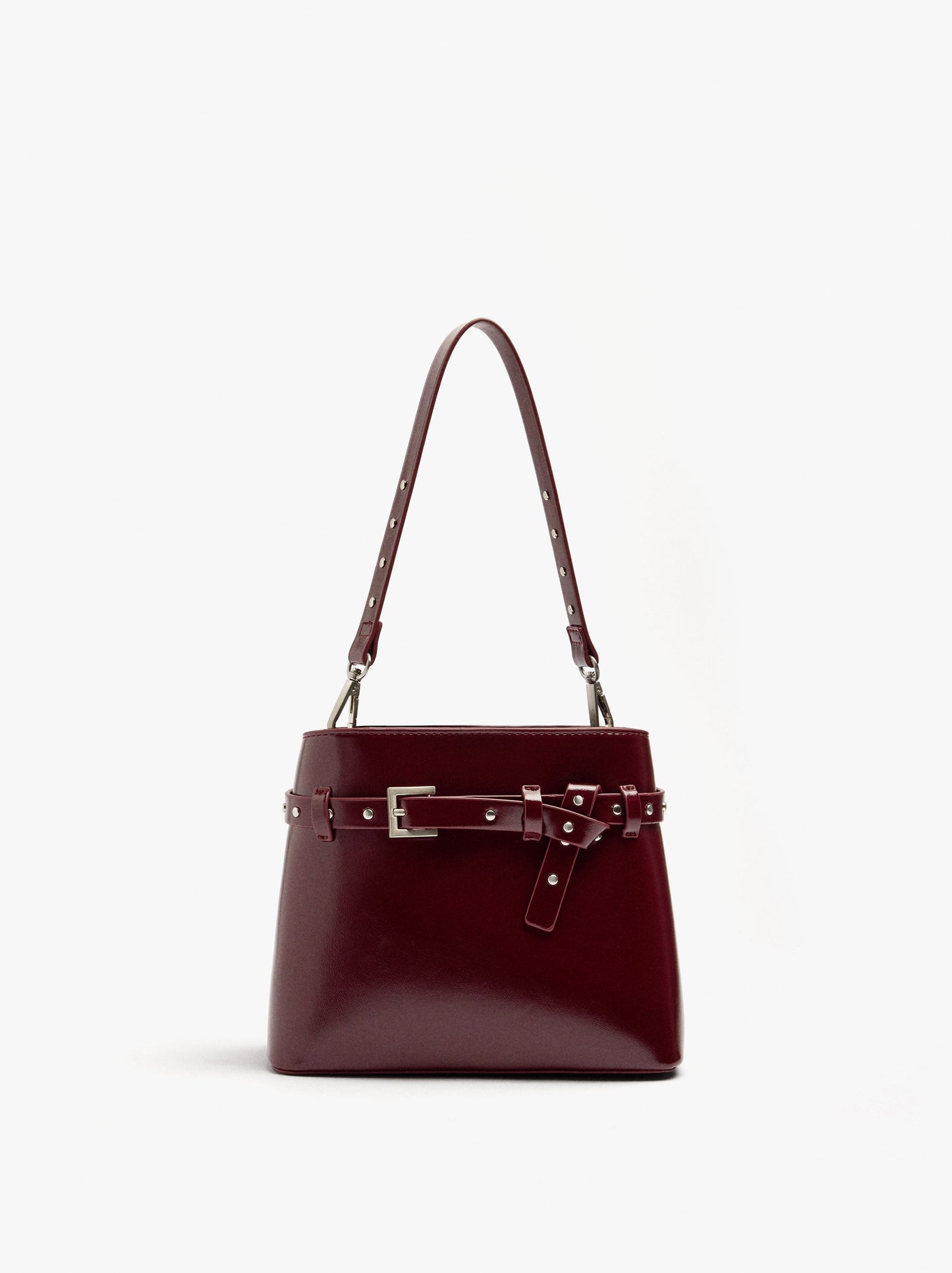 Bucket Bag With Belt Detail