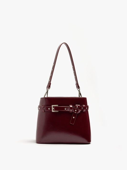 Bucket Bag With Belt Detail
