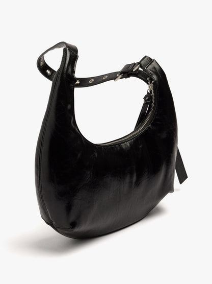 Hobo Shoulder Bag With Studs