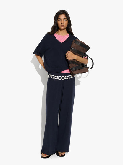 T-Shirt With V-Neck