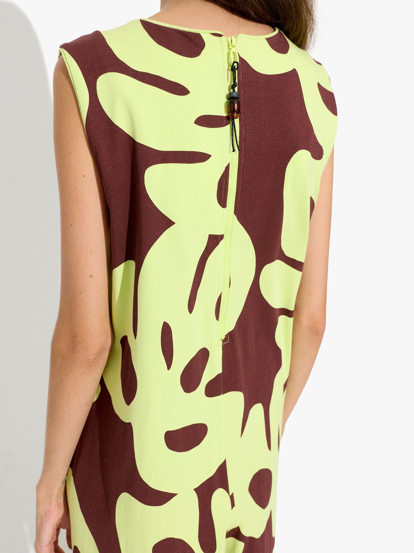 Printed Jumpsuit With 100% Cotton