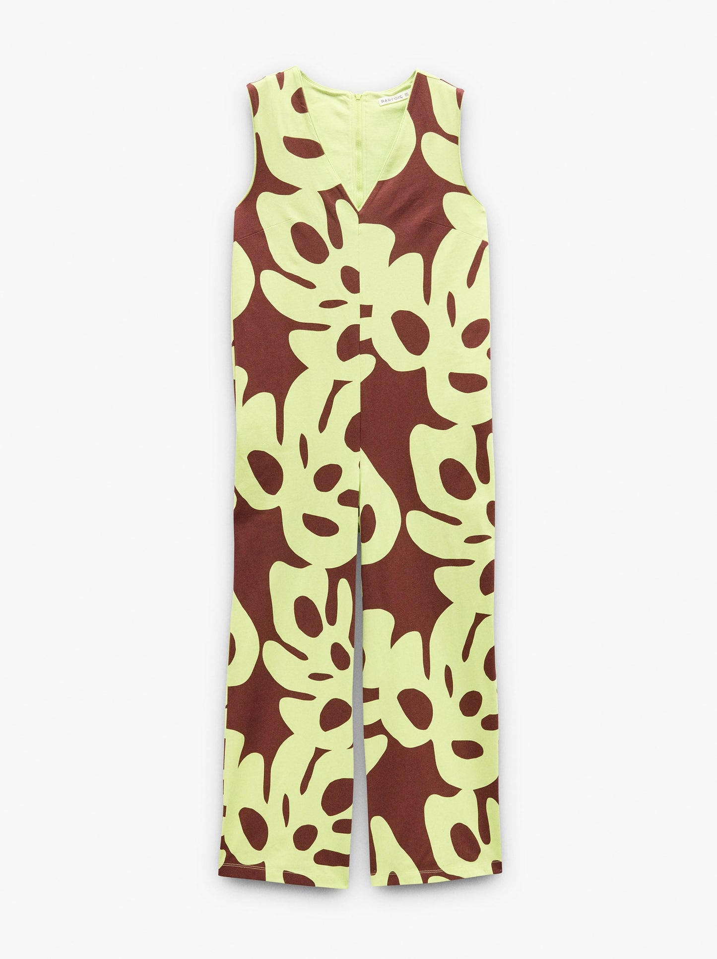 Printed Jumpsuit With 100% Cotton
