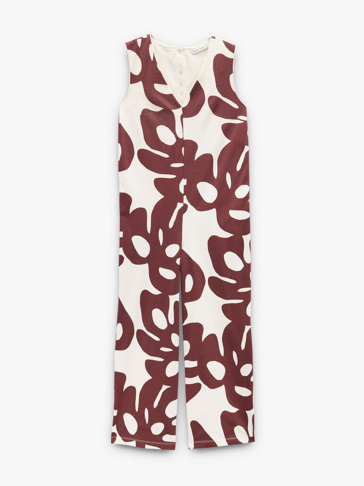 Printed Jumpsuit With 100% Cotton