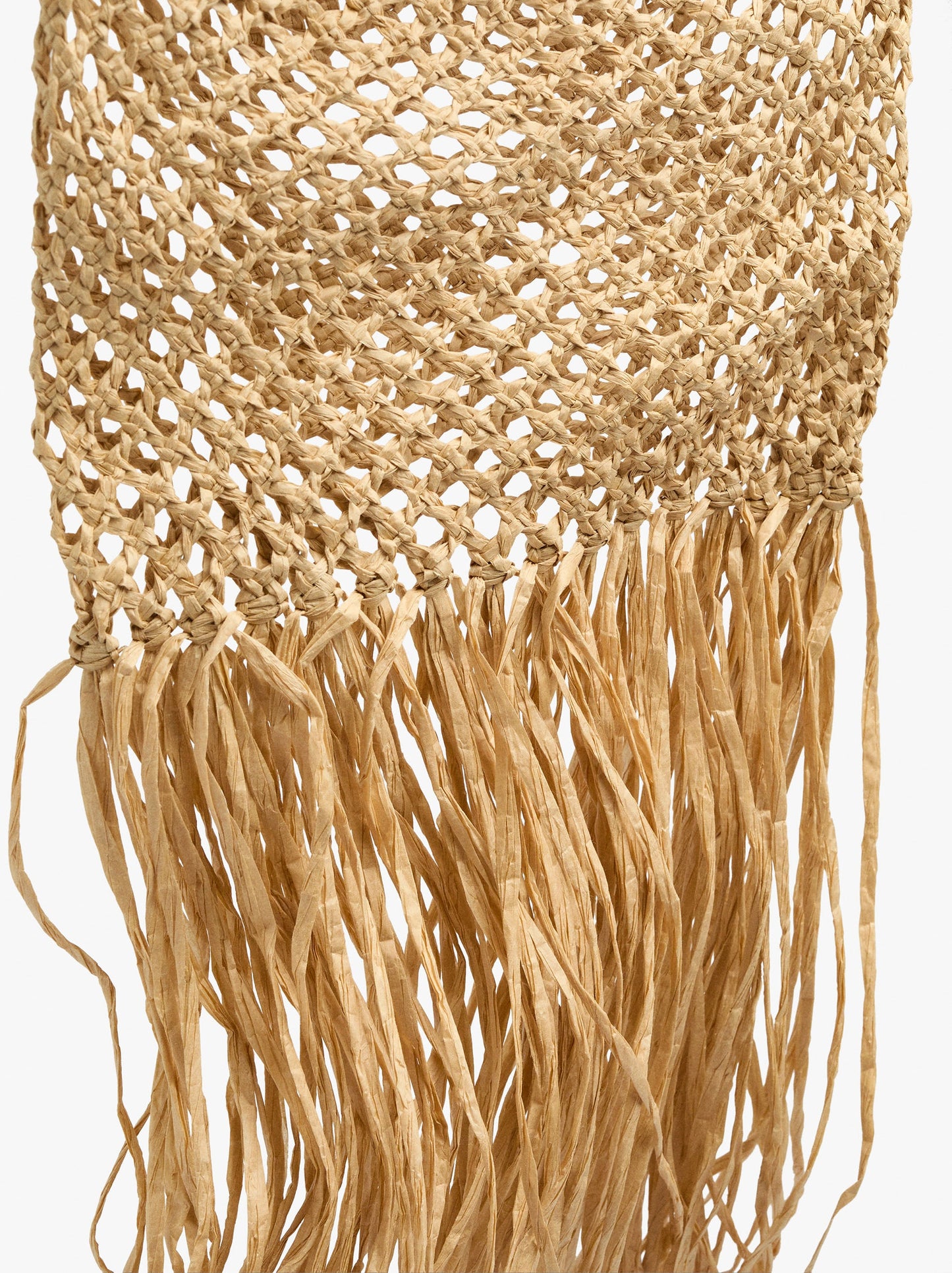 Handbag Paper Straw With Bamboo