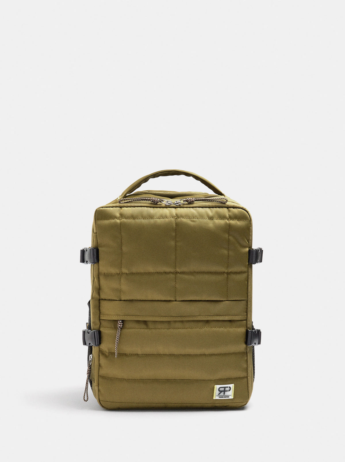 Expandable Nylon Cabin Backpack With Wheels