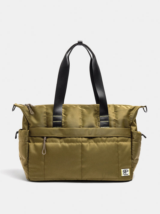 Weekend Bag With Topstitching