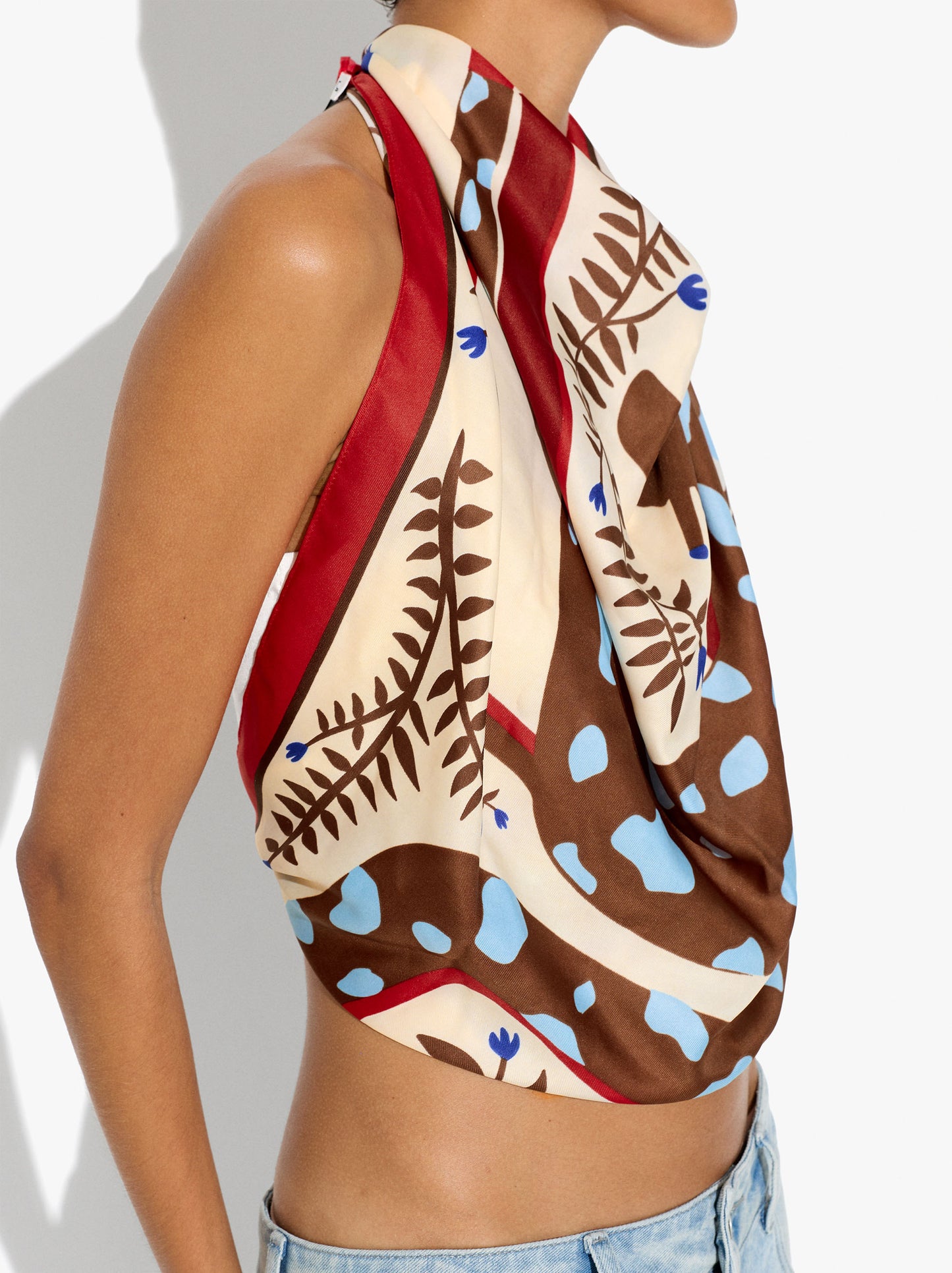 Square Printed Scarf