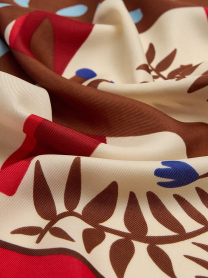 Square Printed Scarf