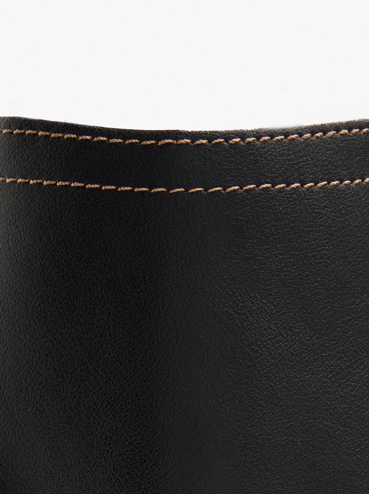 Shopper Bag With Topstitching L