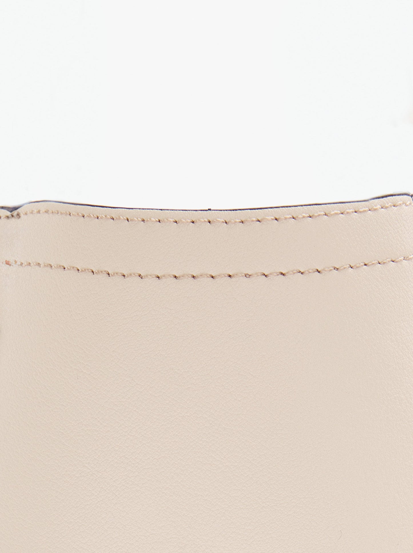 Shopper Bag With Topstitching L