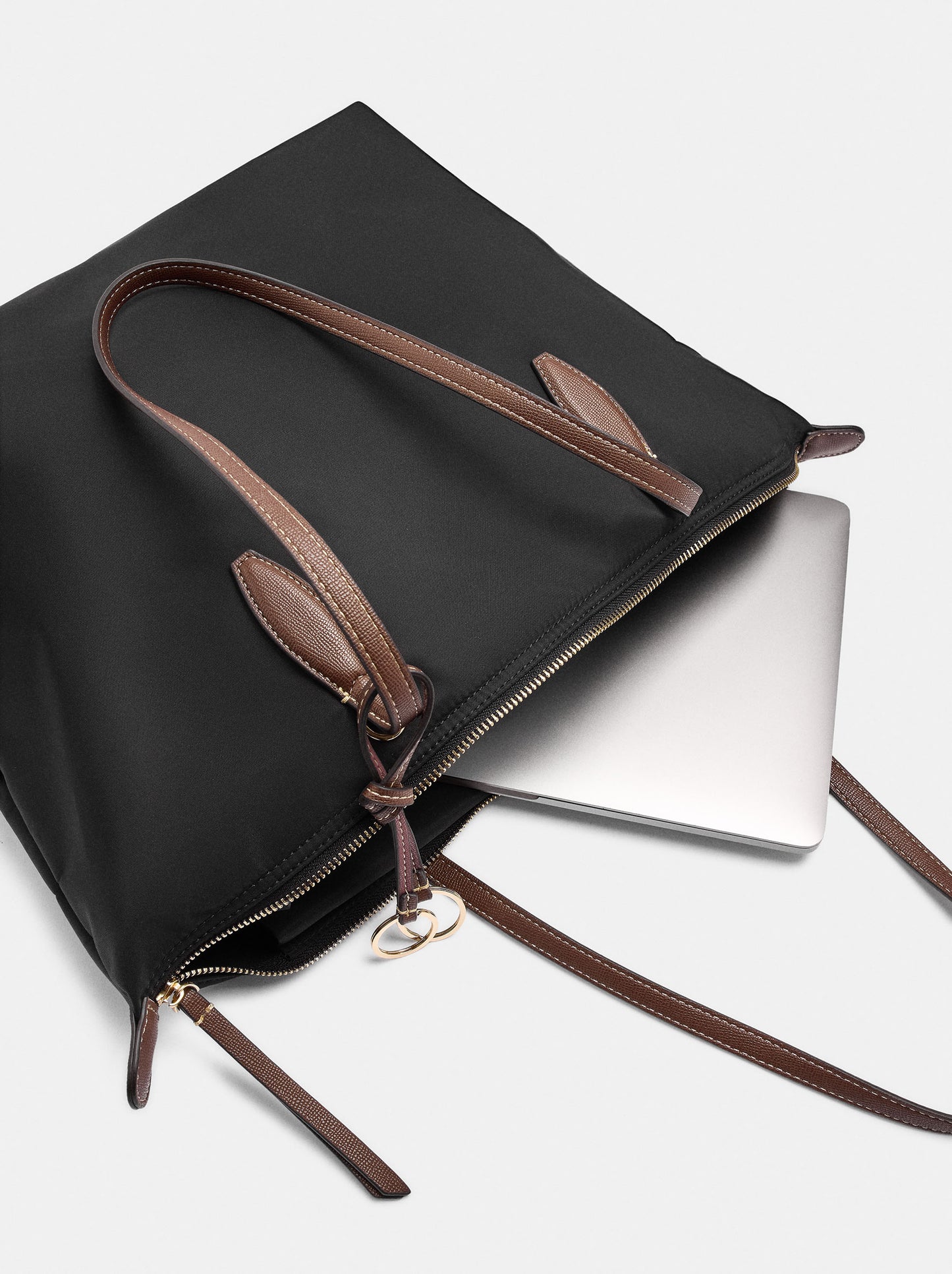 Nylon Shopper Bag For 14" Laptop