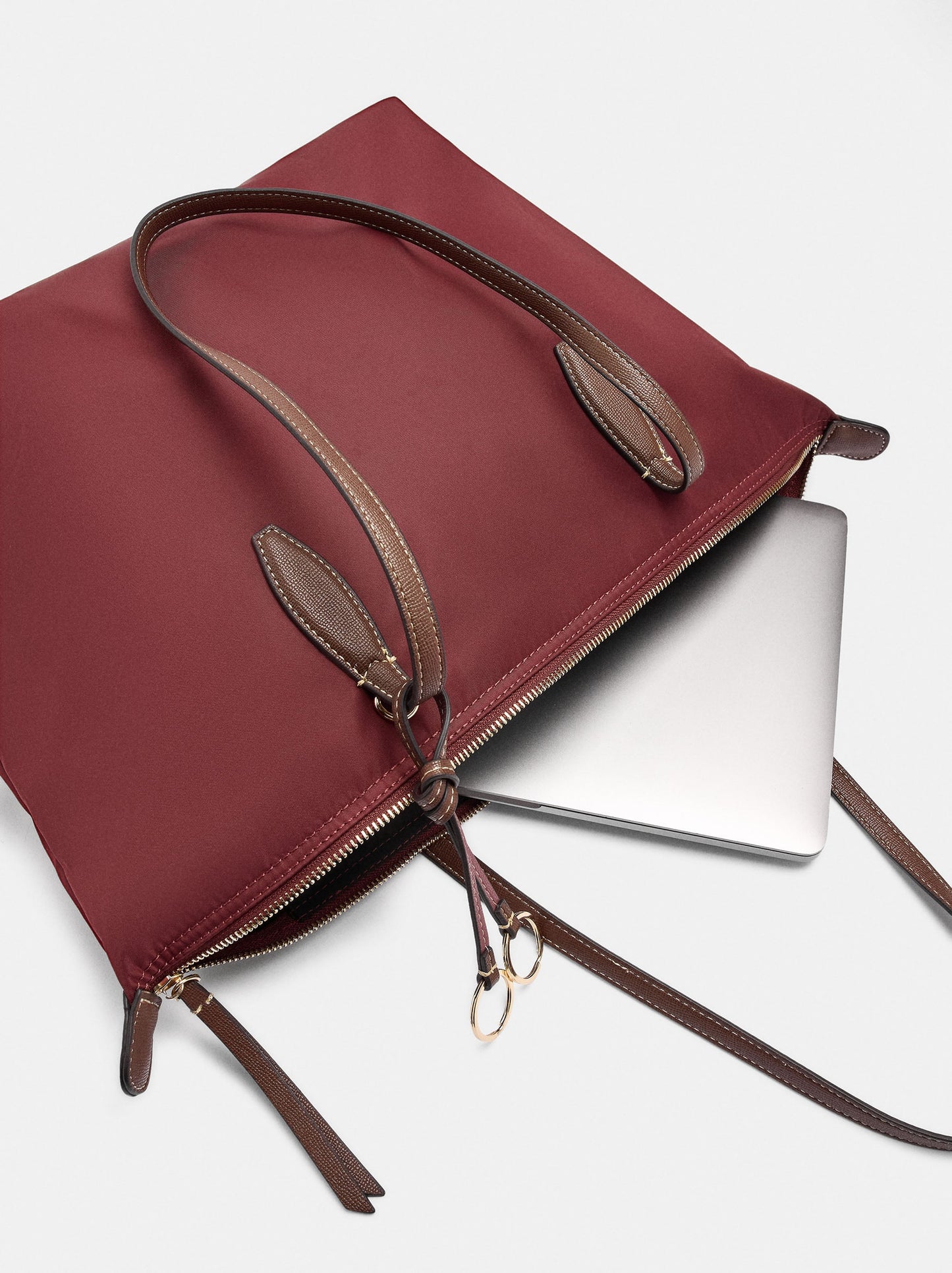 Nylon Shopper Bag For 14" Laptop