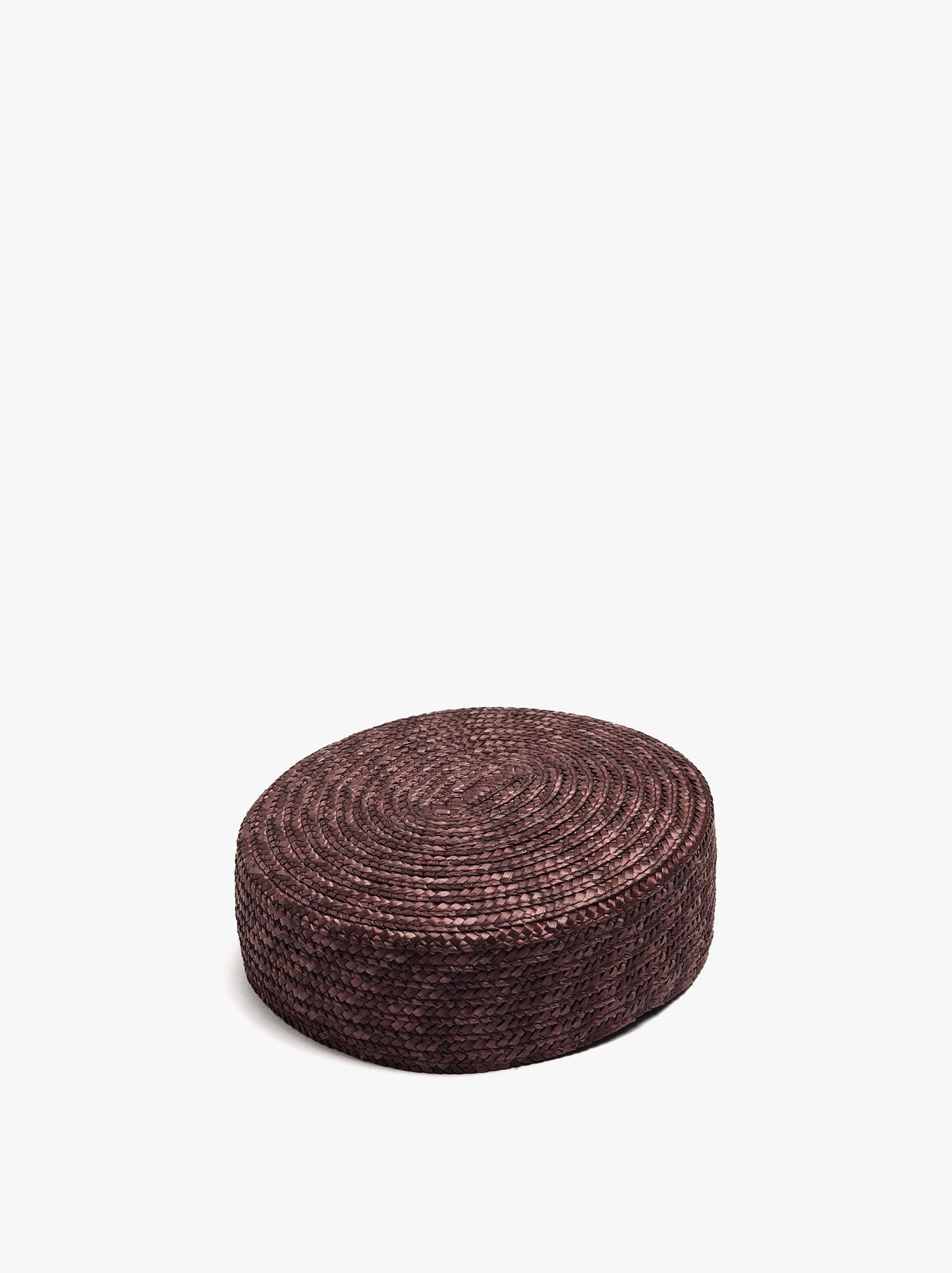 Paper Straw Effect Pillbox Hat