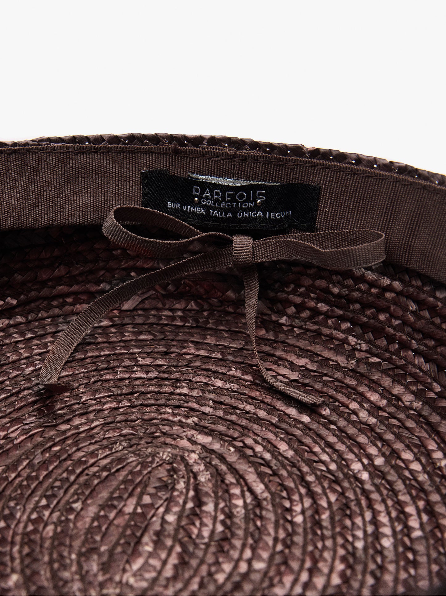 Paper Straw Effect Pillbox Hat