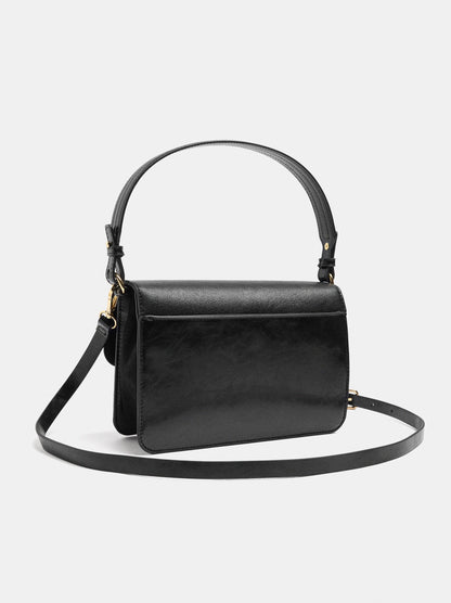 Handbag With Flap And Crossbody Bag