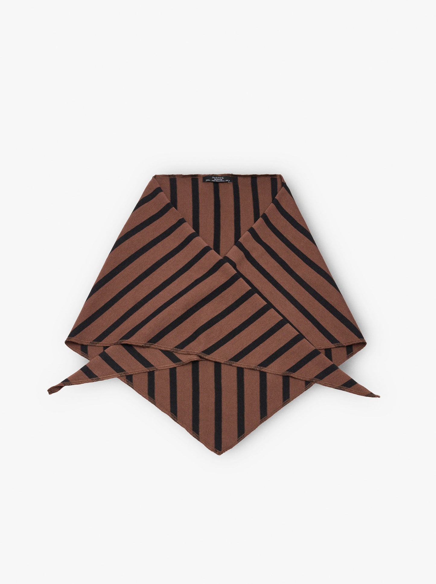 Scarf With Stripes 100% Cotton