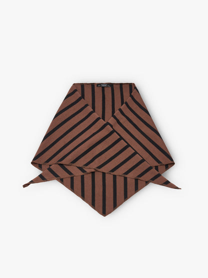 Scarf With Stripes 100% Cotton
